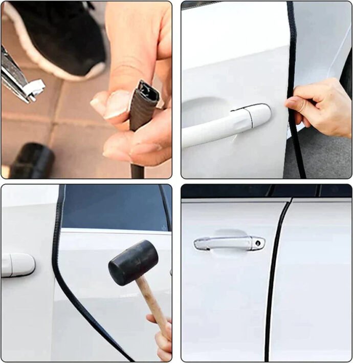 شريط السيارة المزدوج الطبقة لعزل الصوت - Image 5